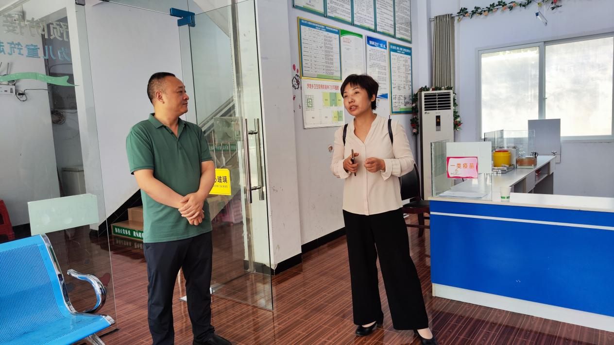 沙地鄉(xiāng)衛(wèi)生院接種門診實地調(diào)研